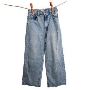 Abercrombie & Fitch The Crop Wide Leg Ultra High Rise